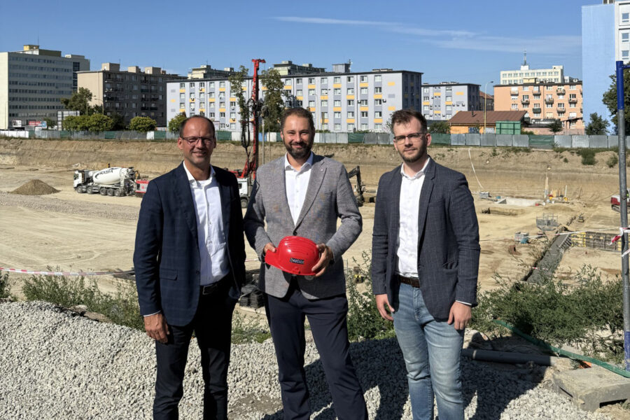 At the WatsoNova construction site in Kosice, we welcomed an important visit