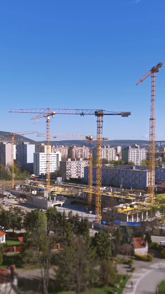 Where you see cranes today, a new urban district is taking shape. WatsoNova is transforming Košice. (video)